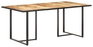 vidaXL Esstisch 180 cm Raues Mangoholz 320695