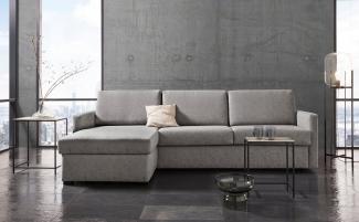 Places of Style Schlafsofa GOLDPOINT Ecksofa 264 cm, Liegefläche (140/200cm), L-Form, Bettfunktion, Bonell-Federkernmatratze und Dauerschläfer-Funktion