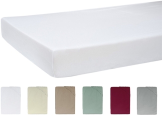beties Spannbettlaken BasicSoft, Jersey, Gummizug: rundum, (1 Stück), Baby-Spannbetttuch 40x90 für Stubenwagen, Babywiege, Beistellbett usw.