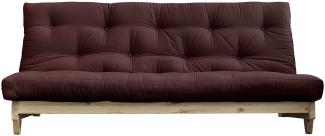 KARUP DESIGN FRESH Futonsofa Gestell Natur Matratze Braun