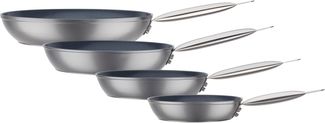 GSW Pfannen-Set Gastro Quick, Aluminium (Set, 4-tlg), Gastro Pfannen-Set aus Aluminium mit Antihaft-Versiegelung