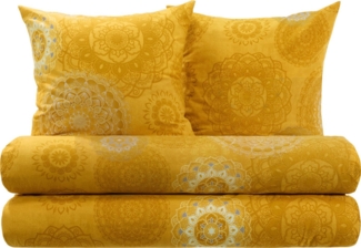 Erwin Müller Bettwäsche Bettwäsche Sparpaket 4-tlg, Biber, Edelflanell Ornamente