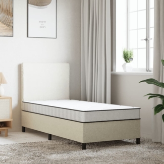 vidaXL Kindermatratze Schaumstoff Mittelweich 80x160 cm 373029