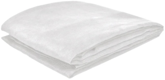 Micro-Suede Sofaüberwurf Tagesdecke Creme 210 x 280 cm 130890