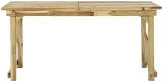 vidaXL Gartentisch 160x79x75 cm Holz 44898