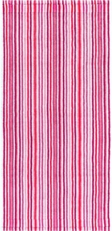 Egeria Handtücher Combi Stripes, Walkfrottee (2-St), mit feinen Streifen, 100% Baumwolle
