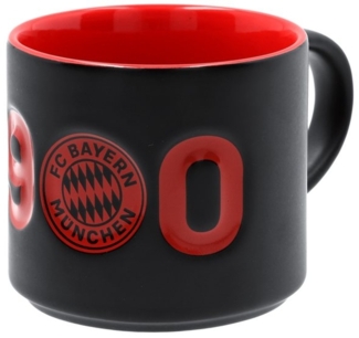 FC Bayern München Tasse FC Bayern München I Tasse 1900, Schwarz I 0,4l, Keramik