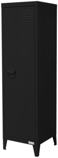 ML-DESIGN Aktenschrank Metallschrank mit Schubladen freistehender Aufbewahrungsschrank (1-St) Lagerschrank schwarz Büroschrank Werkzeugschrank Stahlschrank