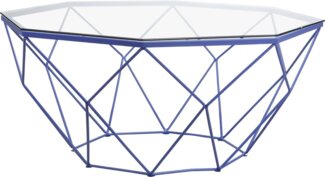 Guido Maria Kretschmer Home&Living Couchtisch Caen, aus Glas und Metall in geometrischen Formen, Breite 95 cm