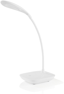 EASYmaxx LED-Tischleuchte "Daylight" - 360° flexibler Lampenhals - weiß