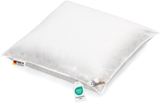 Kopfkissen Allergiker Kissen 60° Wäsche Baumwollbezug Klimafaser 80x80