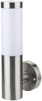 LED Wandleuchte, Edelstahl, H 33,5 cm V-833