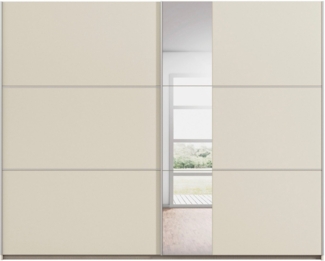 rauch Schwebetürenschrank Kleiderschrank Schrank Garderobe TOPSELLER ASTANA OTTO´s CHOICE (3 Ausstattungen BASIC/CLASSIC/PREMIUM, Breiten 175/218/261 cm) mit 3 Spiegelelementen, Metallgriffleisten alufarbig MADE IN GERMANY