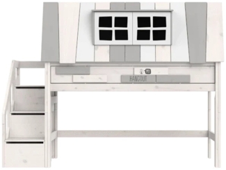 LIFETIME Kidsrooms Halbhohes Bett – My Hangout – L