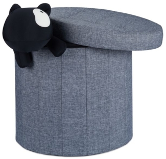 Sitzhocker mit Stauraum Größe L rund 10022874_709