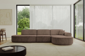 ALTDECOR Ecksofa MARI-L2, Sofa Praktische Bequeme Funktionsecke Couch L-Form Eckcouch, Corner Sofa L-Form Vielseitige Sofa Wohnlandschaft Wohnzimmer