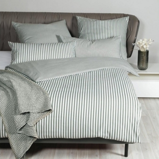 Janine Bettwäsche Edelflanell78060 21 135X200,80x80, Feinflanell, mit Reißverschluss