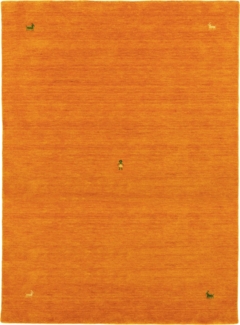 Morgenland Gabbeh Teppich - Indus - Sahara - rechteckig - 90 x 60 - Orange