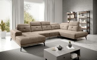 Wohnideebilder Bretan Hellbraun Ecksofas & Eckcouches CO-BRE-RT-20NU