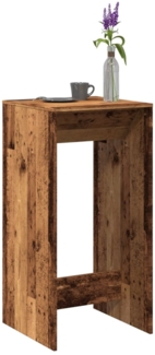 vidaXL Bartisch Altholz-Optik 51x50x103,5 cm Holzwerkstoff 854425