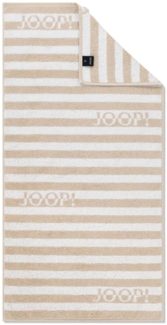 JOOP Frottier Handtücher Split Stripes|Handtuch 50x100 cm| naturJOOP Frottier Handtücher Split Stripes