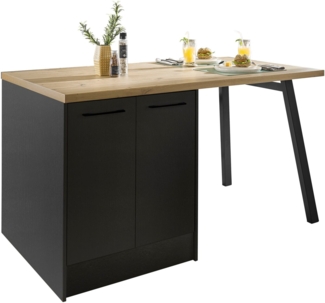 BASIC by Balculina Kücheninsel Turin, Breite 150cm