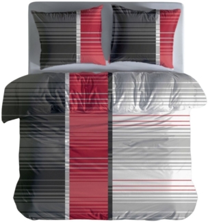 Leonado Vicenti Bettwäsche weicher Stoff, pflegeleicht, Microfaser, 4 teilig, Weich, pflegeleicht, fast knitterfrei, Komfortgröße