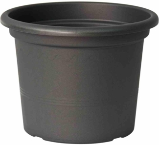 Euro3Plast Pflanzkübel GEO Ø 35 cm anthrazit