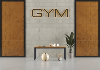 furni24 Sitzbank für Umkleideräume BxHxT: 100 x 42 x 40 cm, Umkleidesitzbank, Umkleidebank, Garderobenbank, Sportbank, Bank mit Echtholz für Fitnessstudio