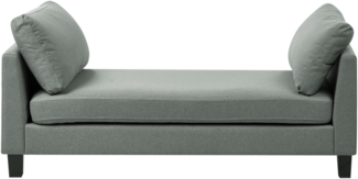 Chaiselongue ARCHIANE Stoff Grün