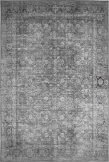 LUXOR living Teppich, LAGERRÄUMUNG!, rechteckig, Höhe: 5 mm, Sonderposten, moderne Vintage Designs, Orient Optik, mit Bordüre