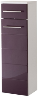 welltime Unterschrank Porto Breite 25 cm, mit hochglänzenden Fronten