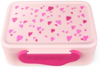 ergobag Lunchbox Brotdose, Tritan, (Brotdose, 1-tlg, Brotdose), Inkl. Trennfach für Obst und Gemüse