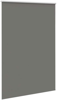 vidaXL Verdunkelungsrollo Grau 165x210cm Stoffbreite 161,6cm Polyester 4011193