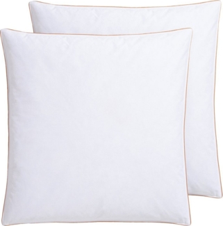 RIBECO Federkissen Kopfkissen Richard, Kissen mit Daunenanteil, in 40x80 oder 80x80 cm, Füllung: 90% Federn % 10% Daunen, Bezug: Baumwolle, Seit 105 Jahren überzeugt RIBECO durch Qualität