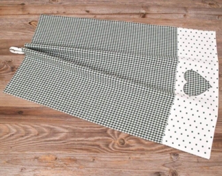 matches21 HOME & HOBBY Geschirrtuch Geschirrtuch LISE Landhaus 50x70 2 Farben, (1-tlg)