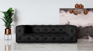 Places of Style 3-Sitzer FOLLINA, 3-Sitzer Sofa mit klassischer Chesterfield-Knopfheftung