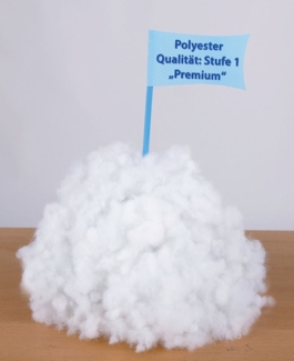 Arsvita Füllkissen Kissenfüllung mit Feder,Polyester Füllung 80 x 80 cm Polyester - Premiumfüllung