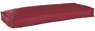 vidaXL Pallet Kissen Set 2 pcs Weinrot 100 x 40 x 8 cm Oxford Stoff 42001694