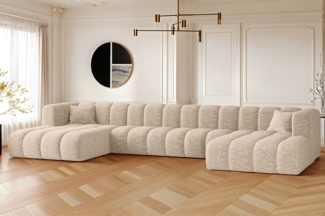 Kaiser Möbel Ecksofa U-form Sofa Grand U XL modular stoff Haga und Salvador, Große Auswahl an Farben, komfortabel, praktisch, modular