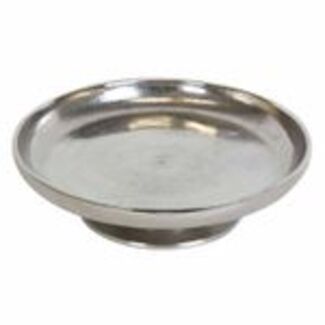 Tortenplatte Livorno M Silber mit Fuß