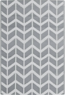 vidaXL Outdoor-Teppich ARAKIL Grau 140x200 cm PP 316950