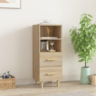 Sideboard Sonoma-Eiche 34,5 x 34 x 90 cm Holzwerkstoff [812360]