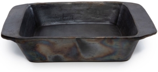 Die Gebrannte Auflaufform - Schwarz - Schwarz - 37x28x15cm