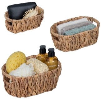 Ovale Aufbewahrungskörbe 3er Set 10048880