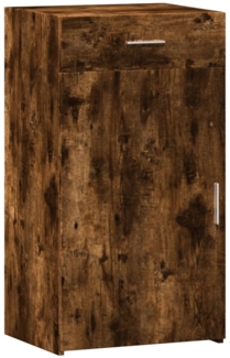 vidaXL Sideboard Räuchereiche 50x42,5x93 cm Holzwerkstoff 846296