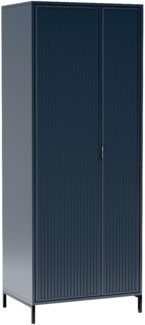 AX LIVING Kleider Kommode Berlinette 2 – Kaschmir Beige, 135 cm breit