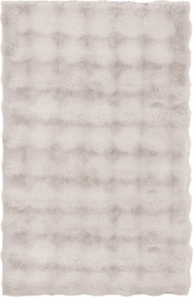 Kleine Wolke Badematte Badteppich Cloud, fußbodenheizungsgeeignet, 100% Polyester, rechteckig