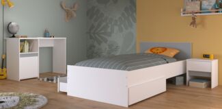 Parisot Kinderzimmer und Jugendzimmer Pirouette in weiß Set 3-tlg.