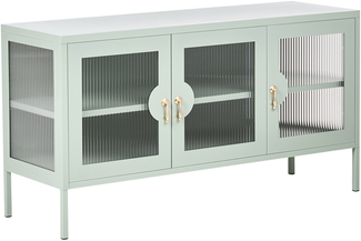 Sideboard mit 3 Türen GLEORA Metall Mintgrün